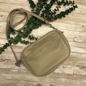 Nine West nude shoulder/cross body purse
